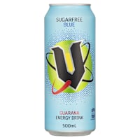 V Blue Sugarfree Energy Drink