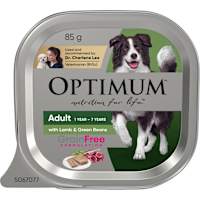 Optimum Grain Free Wet Dog Food Lamb & Green Beans