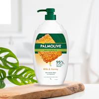 Palmolive Naturals Milk & Honey Body Wash with Moisturising Milk 0% Parabens Recyclable