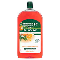 Palmolive Antibacterial Liquid Hand Wash Soap Orange 2 Hour Defence Refill & Save
