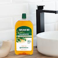 Palmolive Antibacterial Liquid Hand Wash Soap White Tea Refill & Save