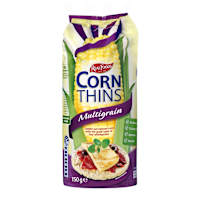 Real Foods Corn Thins Multigrain