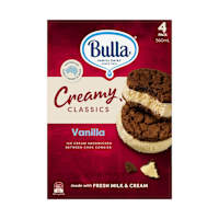Bulla Creamy Classics Ice Cream Sandwich Vanilla