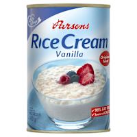 White Wings Parsons Vanilla Creamed Rice 98% Fat Free