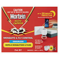 Mortein Mozzie Zapper Mosquito & Fly Control