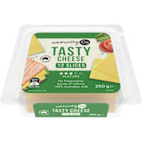 Community Co Sliced Tasty Cheese