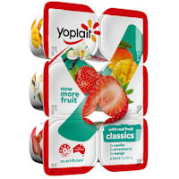 Yoplait Classics Strawberry, Mango, Vanilla Yoghurt Multipack