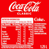 Coca-Cola Classic Soft Drink Bottle