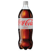 Diet Coca-Cola Soft Drink Bottle