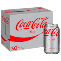 Diet Coca-Cola Soft Drink Multipack Cans