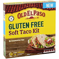 Old El Paso Gluten Free Mild 8 Soft Taco Kit