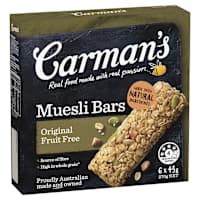 Carman's Original Fruit Free Muesli Bars