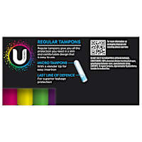 U By Kotex Tampons Regular