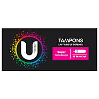 U By Kotex Tampons Super