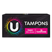 U By Kotex Tampons Super