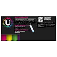 U By Kotex Tampons Super