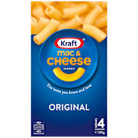 Kraft Mac & Cheese Original Pasta 4 Pack