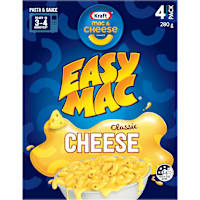Kraft Easy Mac Classic Cheese 4 Pack