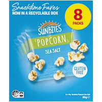 Sunbites Popcorn Sea Salt