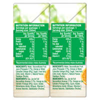 Golden Circle Pine Orange Fruit Drink Multipack Poppers