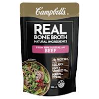 Campbells Bone Broth Stock Beef Pouch