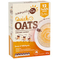 Community Co Quick Oats Honey