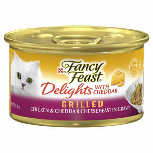 Fancy Feast Cat Food Delights With Chicken & Cheddar Cheese