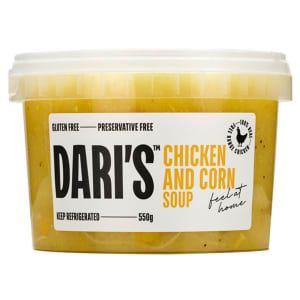 Dari's Chicken and Corn Soup