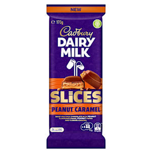 Cadbury Peanut Caramel Slice