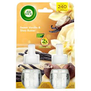 Air Wick Essential Oil Air Freshener Rf Sweet Vanilla & Shea Butter