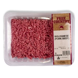 Free Country Bolognese Pork & Beef Mince