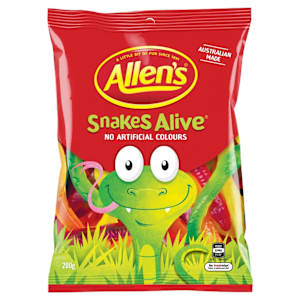 Allen's Snakes Alive Lollies Bag