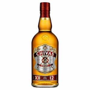 Chivas Regal 12 Year Blended Scotch Whiskey Bottle