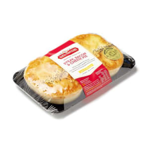Baked Provisions Steak Cheese & Bacon Pie