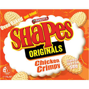 Arnott's Shapes Chicken Crimpy