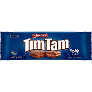 Arnott's Tim Tam Chocolate Biscuits Double Coat