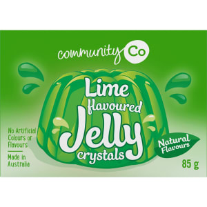 Community Co Lime Flavoured Jelly Crystals