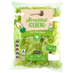 Community Co Shredded Iceberg Lettuce