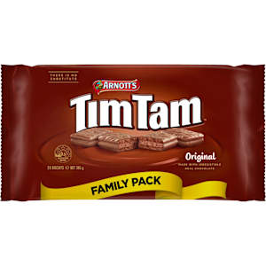 Arnotts Tim Tam Biscuits Original Family