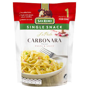 San Remo La Pasta Carbonara Pasta & Sauce