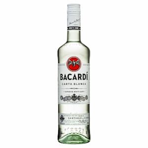 Bacardi Carta Blanca Superior White Rum Bottle