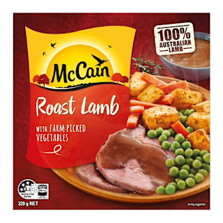 McCain Roast Lamb Frozen Meal