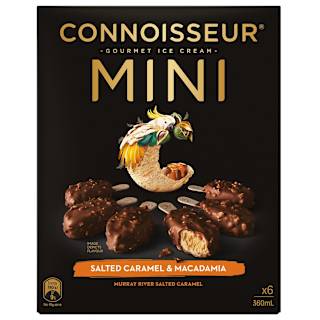 Connoisseur Salted Caramel Macadamia Mini