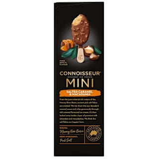 Connoisseur Salted Caramel Macadamia Mini