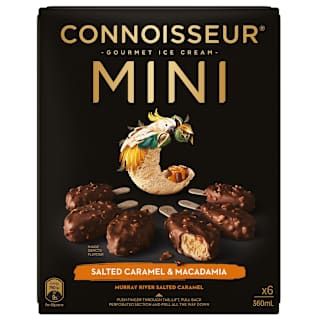 Connoisseur Salted Caramel Macadamia Mini