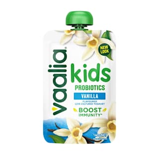 Vaalia Kids Probiotic Yoghurt Vanilla Pouch