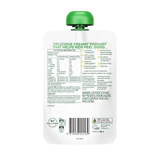 Vaalia Kids Probiotic Yoghurt Strawberry Pouch