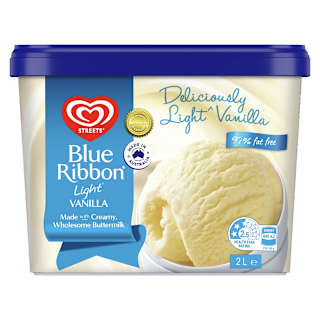Blue Ribbon Light Ice Cream Vanilla