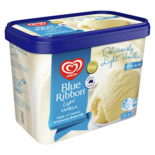 Blue Ribbon Light Ice Cream Vanilla