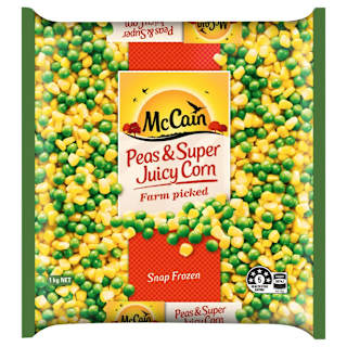 McCain Peas & Super Juicy Corn